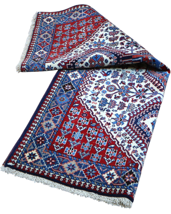 Tappeto Yalameh Fatto a Mano 151x110 cm