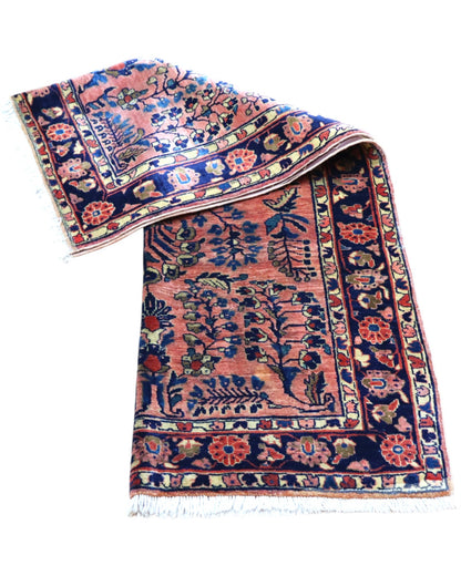 Tappeto Persiano Saruk Antico 150x104 cm